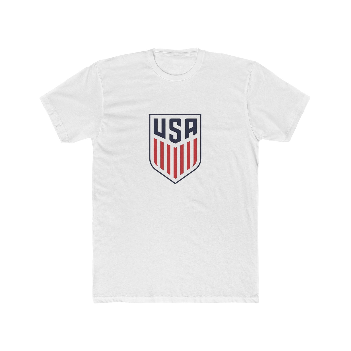 SixG Apparel USMNT BADGE ICON Printify Men's Clothing Premium US T-Shirt Six G Icon T-shirts US SOCCER USMNT USMNT Badge Premium Sports Apparel Custom Designs