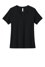 BELLA+CANVAS® Women’s Relaxed Heather CVC V-Neck Tee