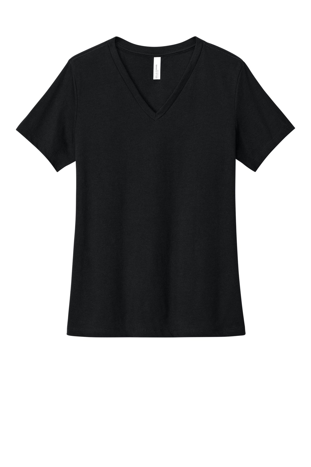 BELLA+CANVAS® Women’s Relaxed Heather CVC V-Neck Tee