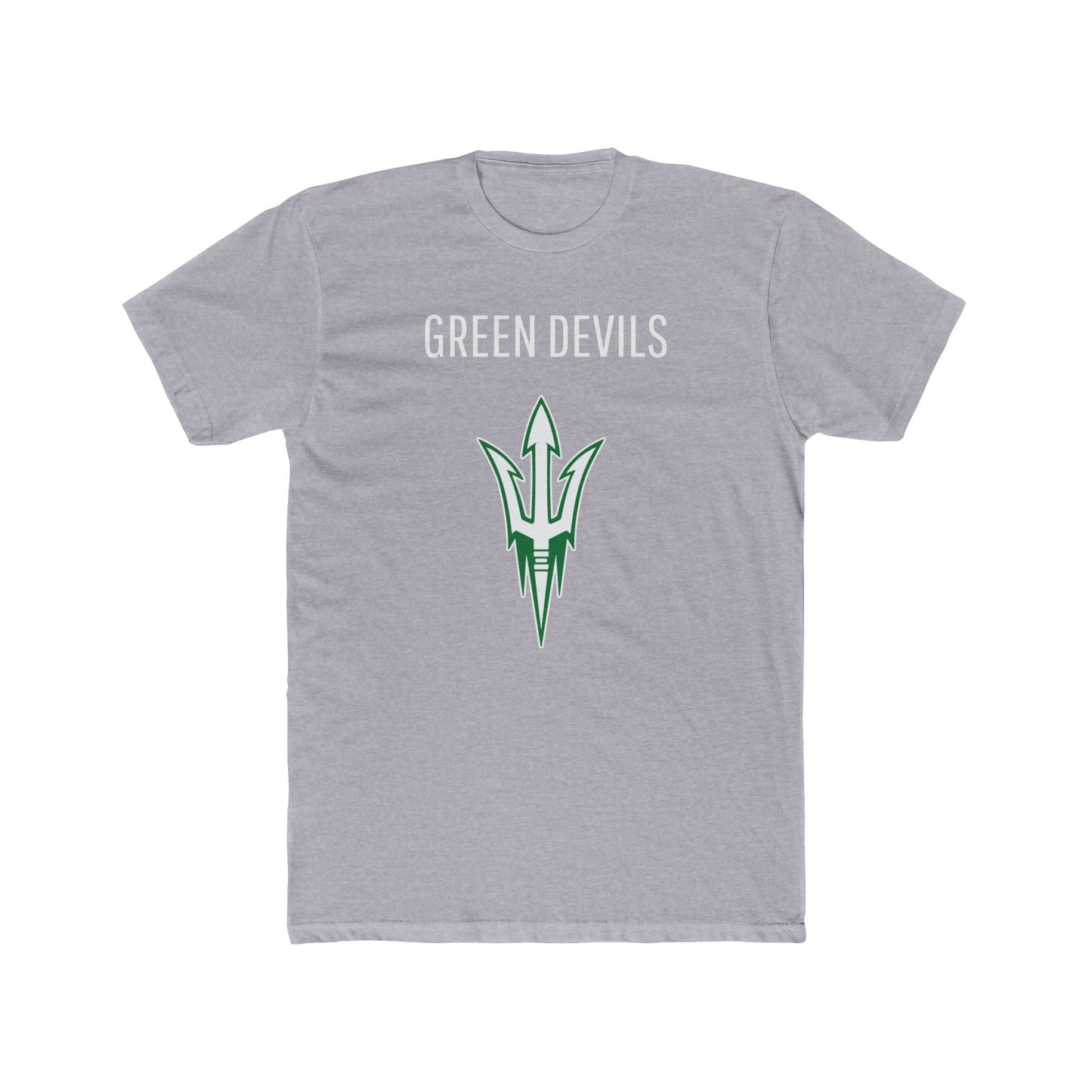 SixG Apparel Green Devil Fork Printify Men's Clothing Osage Green Devils Premium T-Shirt T-shirts TikTok Premium Sports Apparel Custom Designs