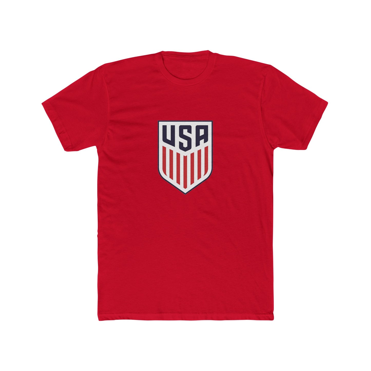 SixG Apparel USMNT BADGE ICON Printify Men's Clothing Premium US T-Shirt Six G Icon T-shirts US SOCCER USMNT USMNT Badge Premium Sports Apparel Custom Designs