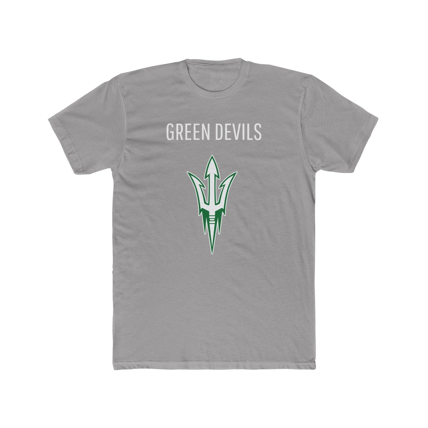 SixG Apparel Green Devil Fork Printify Men's Clothing Osage Green Devils Premium T-Shirt T-shirts TikTok Premium Sports Apparel Custom Designs