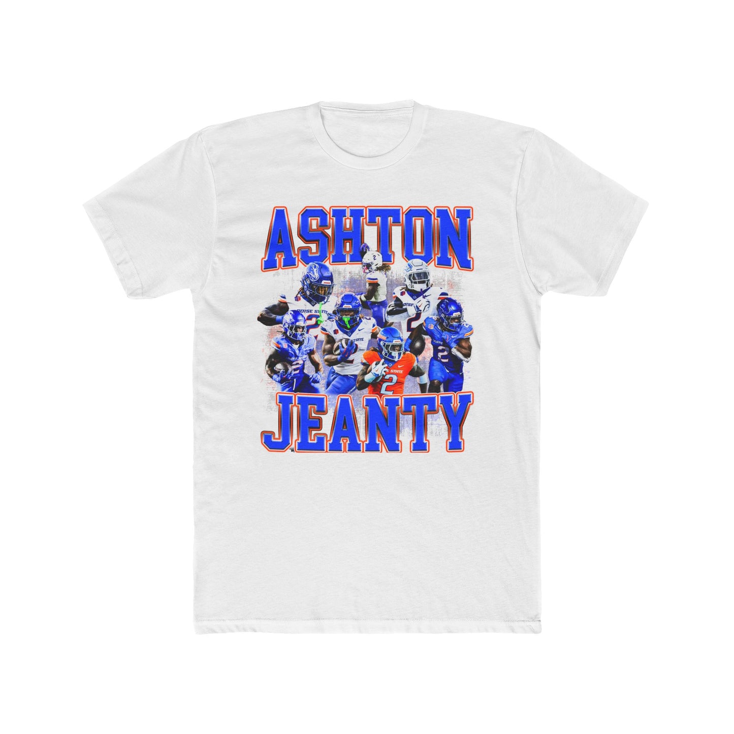 Ashton jeanty white graphic t-shirt
