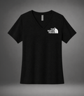 BELLA+CANVAS® Women’s Relaxed Heather CVC V-Neck Tee
