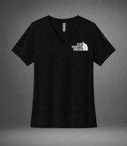 BELLA+CANVAS® Women’s Relaxed Heather CVC V-Neck Tee