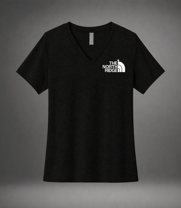 Women’s Relaxed Heather V-Neck CVC
