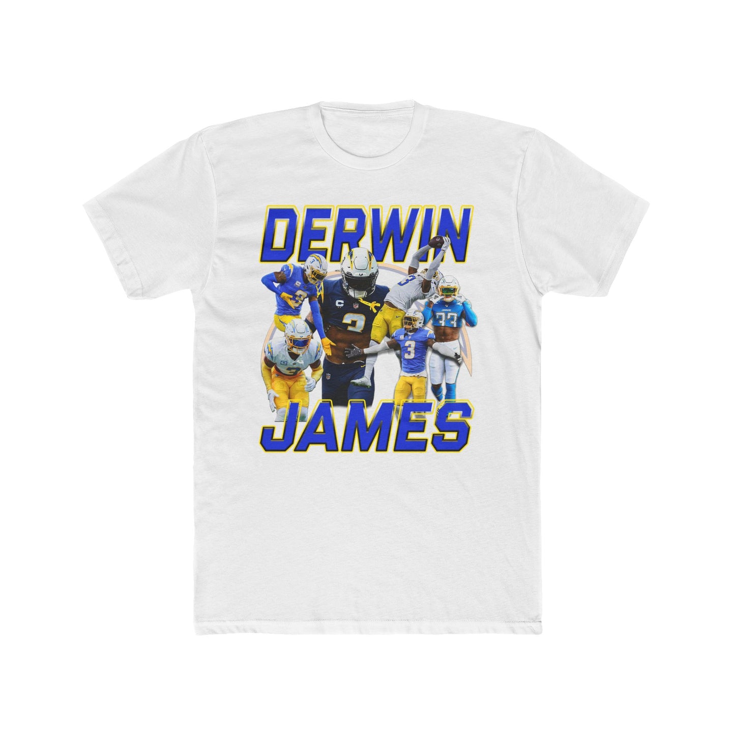 SixG Apparel Derwin James Icon  Men's Clothing  T-shirts Premium Sports Apparel Custom Designs