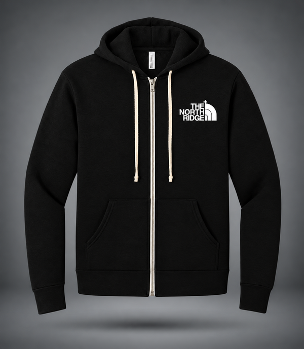 Triblend Sponge Fleece Full-Zip Hoodie