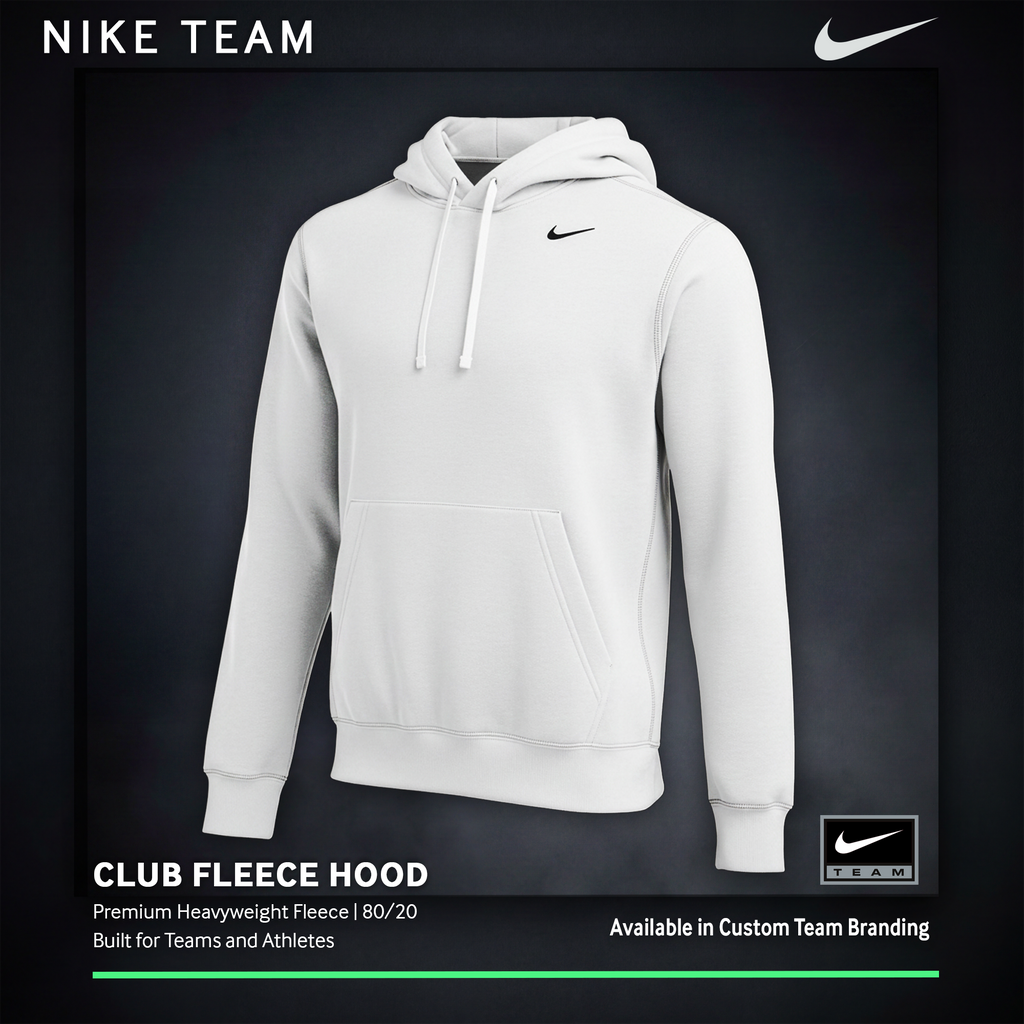 Nike Club Fleece Sleeve Swoosh Pullover Hoodie
